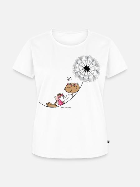 Leichtigkeit - Frauen Premium Bio T-Shirt - Weiß