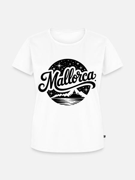 Mallorca - Souvenir Design - Frauen Premium Bio T-Shirt - Weiß