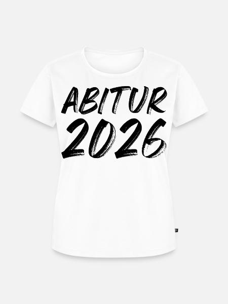 Abitur 2026 - Frauen Premium Bio T-Shirt - Weiß