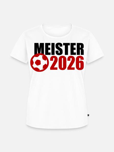 Meister 2026 Meisterschaft - Frauen Premium Bio T-Shirt - Weiß