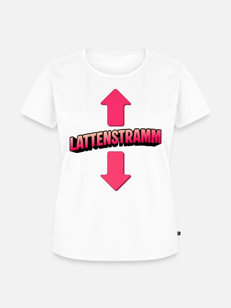 LATTENSTRAMM - Frauen Premium Bio T-Shirt - Weiß