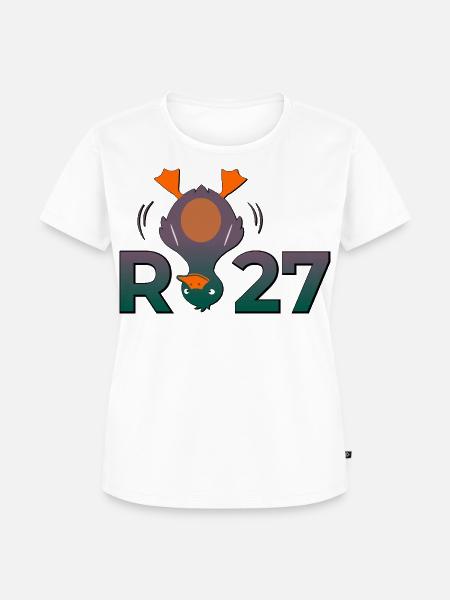 Rentnergeschenke Rente 2027 - Frauen Premium Bio T-Shirt - Weiß