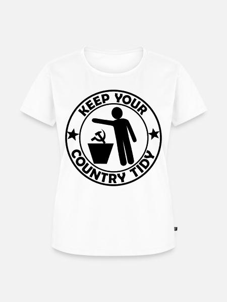Umwelt und Politik - Frauen Premium Bio T-Shirt - Weiß