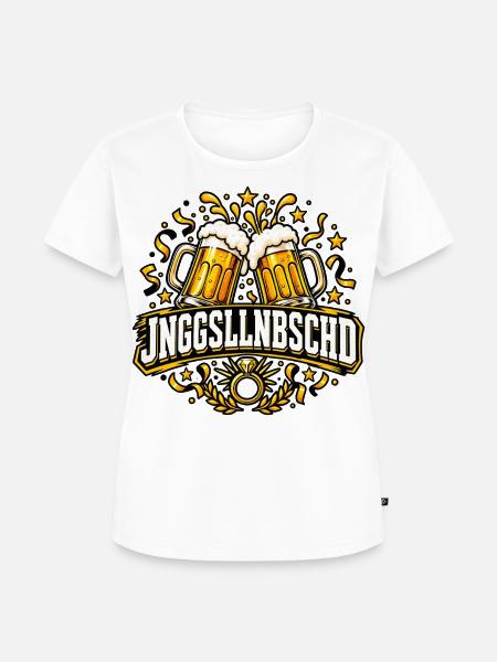 Junggesellenabschied - Frauen Premium Bio T-Shirt - Weiß