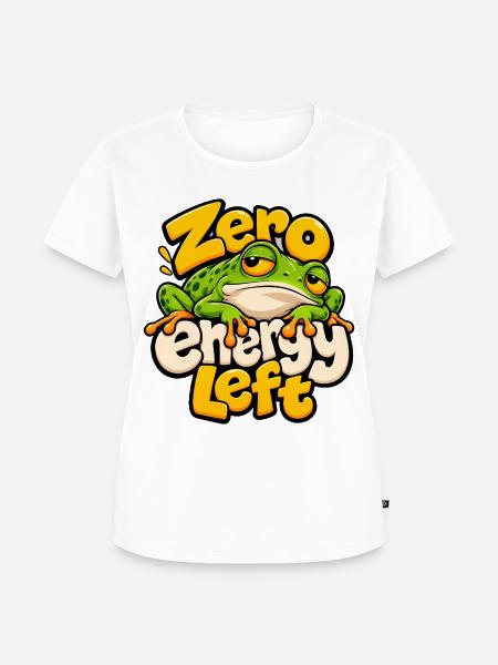 Frosch - Frauen Premium Bio T-Shirt - Weiß