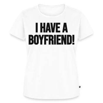 I have a boyfriend! – Front, front, white