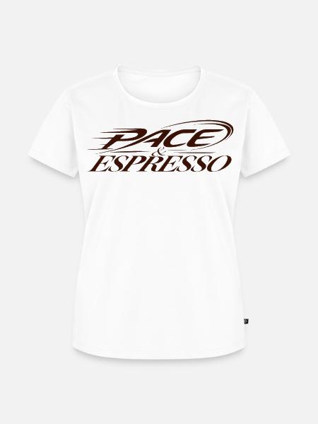 Pace Espresso - Frauen Premium Bio T-Shirt - Weiß