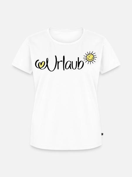 Urlaub - Frauen Premium Bio T-Shirt - Weiß
