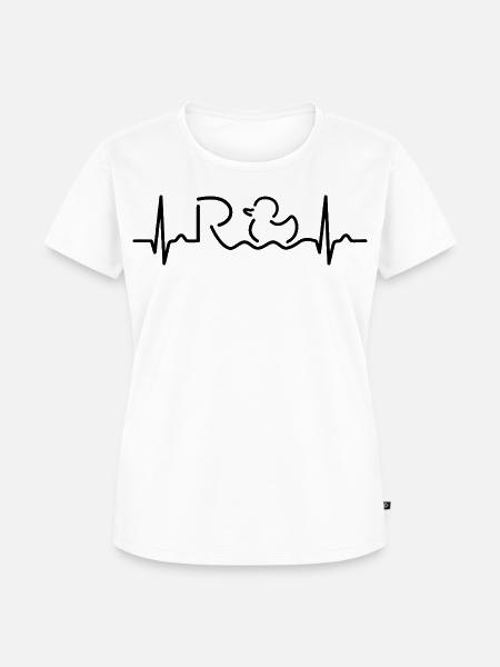 Endlich Rente - Ruhestand - Pension - Frauen Premium Bio T-Shirt - Weiß