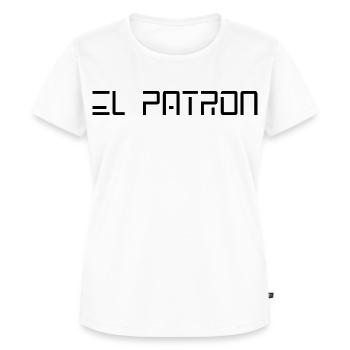 El Patron – The Chef Look - Women's Premium Organic T-shirt - white - Front - AI Model Female 172 dark (172cm)