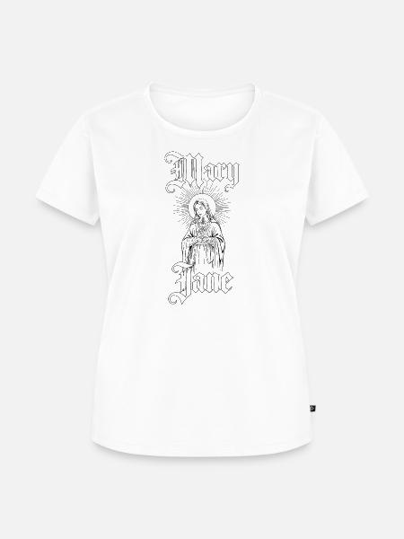 Mary Jane - Frauen Premium Bio T-Shirt - Weiß