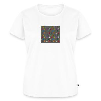 Caps & Colors 1.0 - Women's Premium Organic T-shirt - white - Front - AI Model Female 172 dark (172cm)