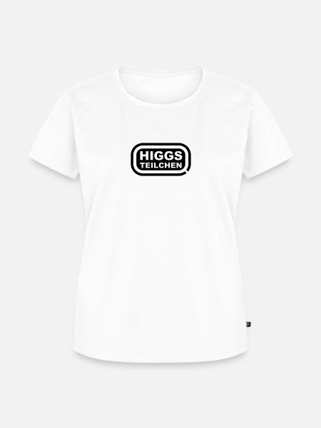 Higgs-Boson-Teilchen - Frauen Premium Bio T-Shirt - Weiß