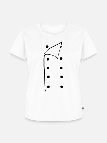 Koch Cook - Frauen Premium Bio T-Shirt - Weiß