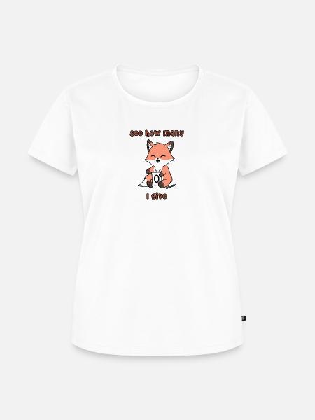 Zero Fox Given - Frauen Premium Bio T-Shirt - Weiß
