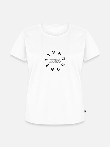 Challenge 2024 - Frauen Premium Bio T-Shirt - Weiß