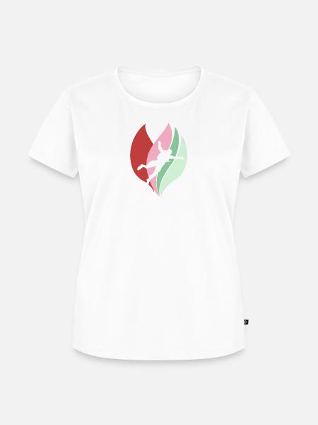 Skydiving Adrenalin - Frauen Premium Bio T-Shirt - Weiß
