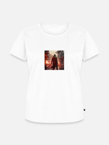 Assassin - Frauen Premium Bio T-Shirt - Weiß
