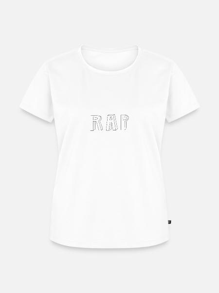 Rap - Frauen Premium Bio T-Shirt - Weiß