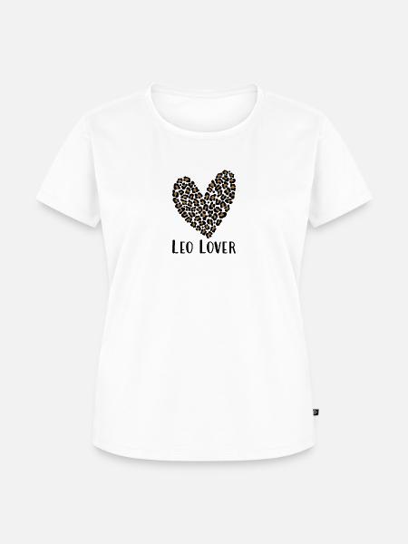 Leo Lover - Frauen Premium Bio T-Shirt - Weiß