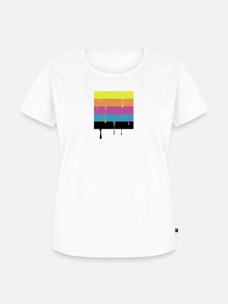 Farbtafel - Frauen Premium Bio T-Shirt - Weiß