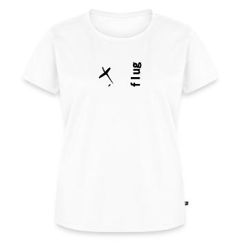 Segelflugzeug Segelfliegen Segelflieger Kunstflug - Frauen Premium Bio T-Shirt - Weiß - Vorne - AI Model Female 172 dark (172cm)