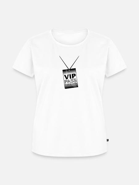 VIP Pass - Frauen Premium Bio T-Shirt - 