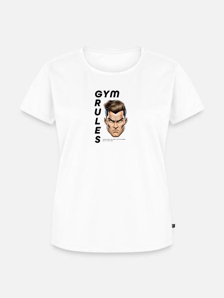 GYM Rules DE - Frauen Premium Bio T-Shirt -