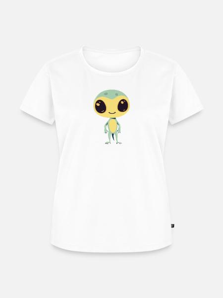 Alien Martian - Frauen Premium Bio T-Shirt - 