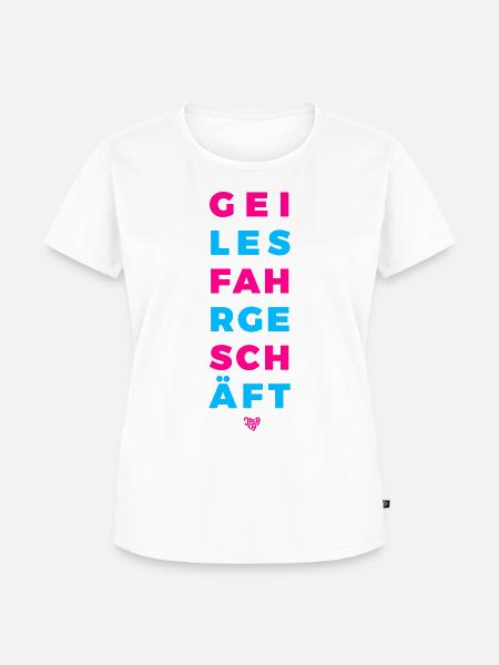 fahrgeschaeft - Frauen Premium Bio T-Shirt - Weiß