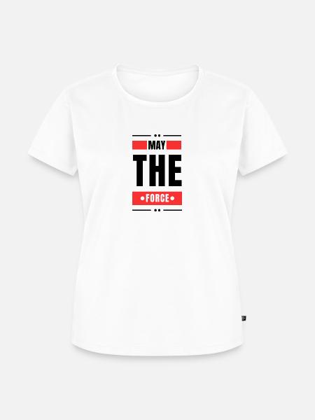 Kraft - Frauen Premium Bio T-Shirt - Weiß
