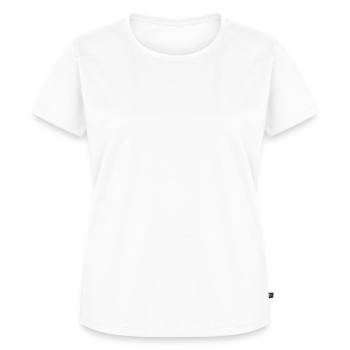 cuore bianco - Maglietta ecologica premium da donna - bianco - Fronte - AI Model Female 172 dark (172cm)