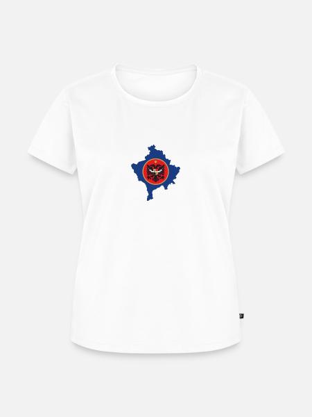 Kosova - Frauen Premium Bio T-Shirt - Weiß