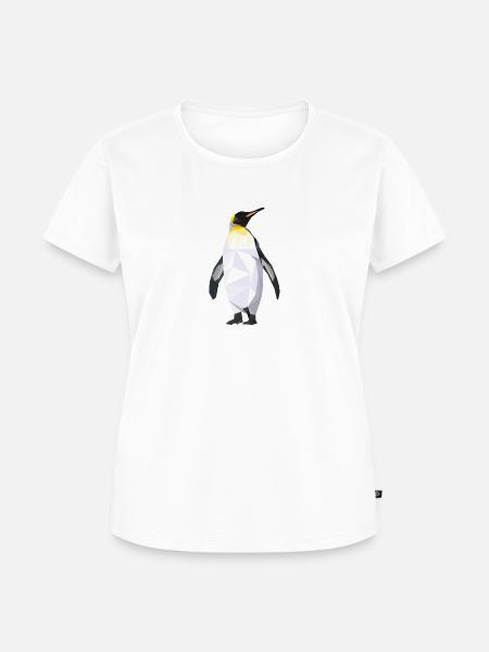 Pinguin - Frauen Premium Bio T-Shirt - Weiß