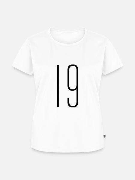 19 - Frauen Premium Bio T-Shirt - Weiß