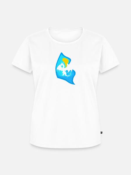 Drache Wesen - Frauen Premium Bio T-Shirt - 