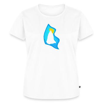 fantômes fantôme mort-vivant - T-shirt Premium bio Femme - blanc - Devant - AI Model Female 172 dark (172cm)