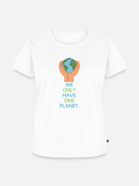 umwelt9 - Frauen Premium Bio T-Shirt - Weiß