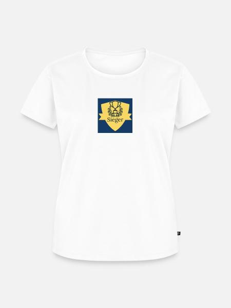 Sieger T shirt - Frauen Premium Bio T-Shirt - Weiß