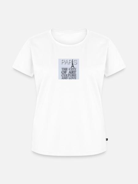 Paris - Frauen Premium Bio T-Shirt - Weiß