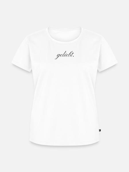 geliebt. - Frauen Premium Bio T-Shirt - Weiß