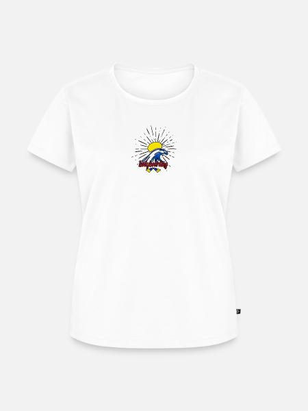 Bodyboarding - Frauen Premium Bio T-Shirt - Weiß