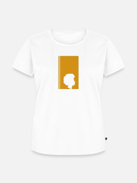 Groove 70s Soul - Frauen Premium Bio T-Shirt - Weiß