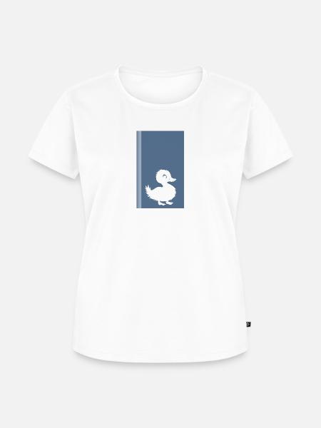 Enten Quak - Frauen Premium Bio T-Shirt - Weiß