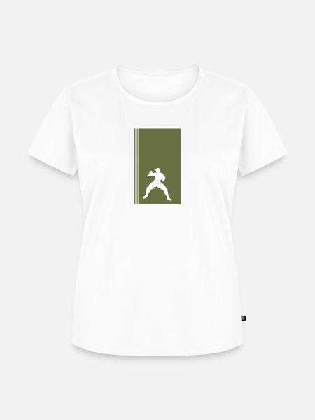 Jiujitsu Grappling Jitsu - Frauen Premium Bio T-Shirt - Weiß