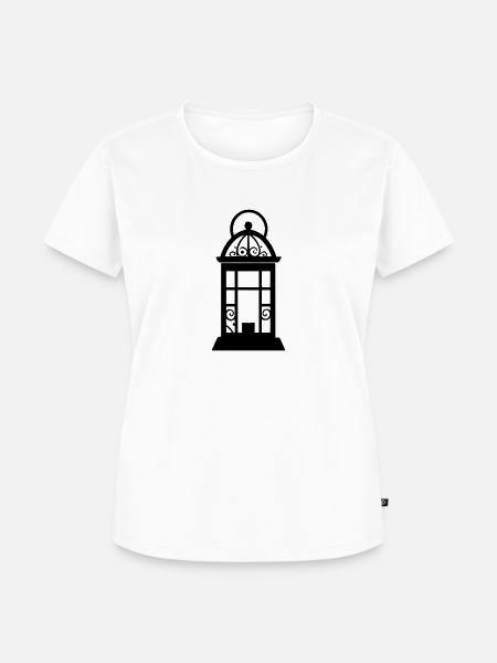 Laterne - Frauen Premium Bio T-Shirt - Weiß