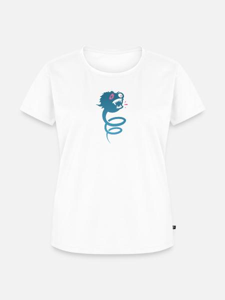 Hallo hallo - Frauen Premium Bio T-Shirt - Weiß