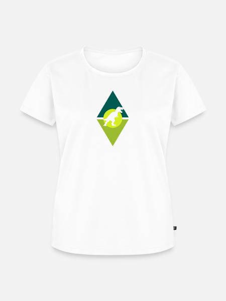 Dinosaurier Reptil - Frauen Premium Bio T-Shirt -