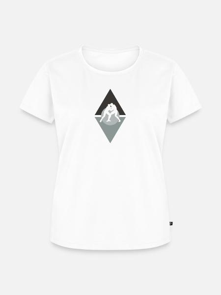 Wrestling Wrestler - Frauen Premium Bio T-Shirt - 
