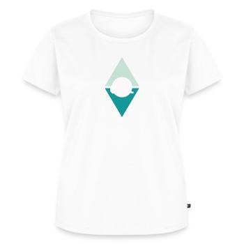 Coureur de course automobile - T-shirt Premium bio Femme - blanc - Devant - AI Model Female 172 dark (172cm)